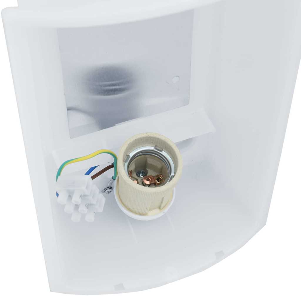 vidaXL Εξωτερικά Φωτιστικά Τοίχου 2 pcs Ασημί 23.5 x 10.5 x 26 εκ