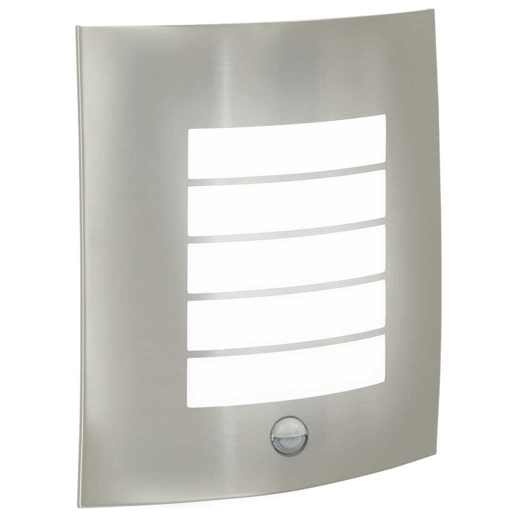 vidaXL Εξωτερικά Φωτιστικά Τοίχου 2 pcs Ασημί 23.5 x 10.5 x 26 εκ