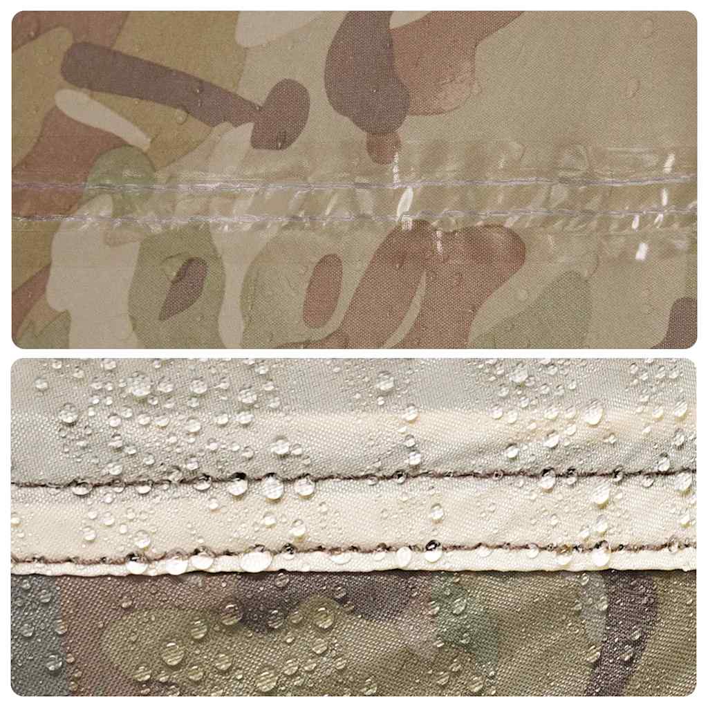 vidaXL Σκηνή Ψαρέματος 4 Ατόμων Ταχείας Απελευθέρωσης Καμουφλάζ