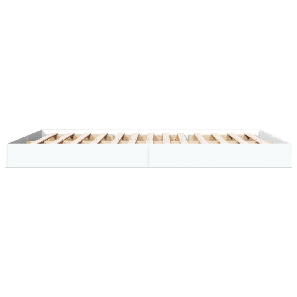 vidaXL Πλαίσιο κρεβατιού χωρίς στρώμα 160x200 εκ. Επεξεργασμένο Ξύλο