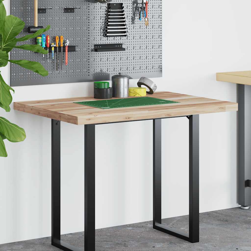 vidaXL Επιφάνεια Τραπεζιού 80x70x4 εκ. Μασίφ Ξύλο Ακακίας