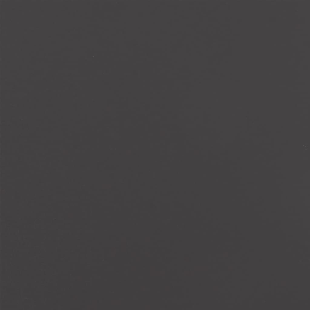 vidaXL Κομοδίνο Μαύρο 36 x 39 x 60,5 εκ. Ατσάλινο