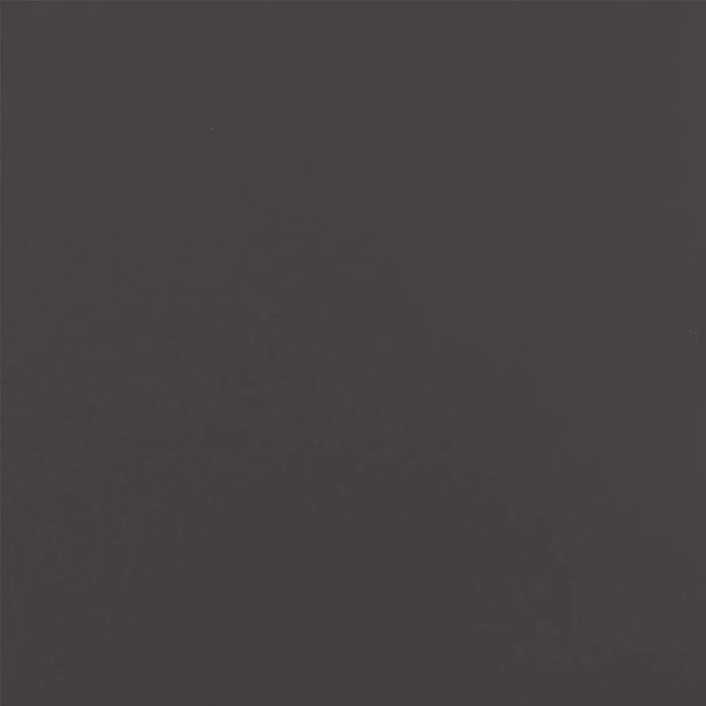 vidaXL Κομοδίνα 2 τεμ. Μαύρα 36x39x60,5 εκ. Χάλυβα