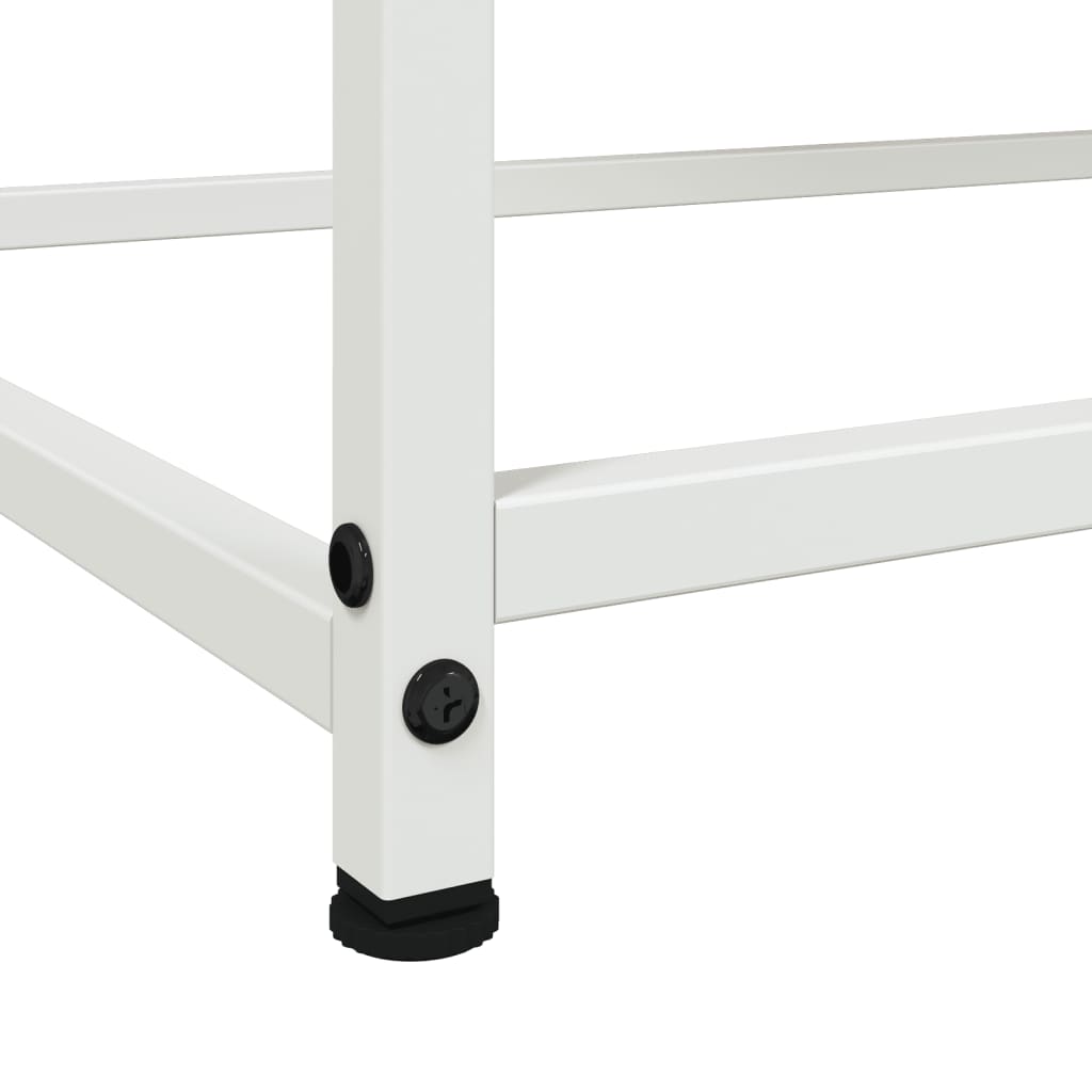 vidaXL Ντουλάπι Λευκό 100,5x39x107 εκ. Ατσάλινο