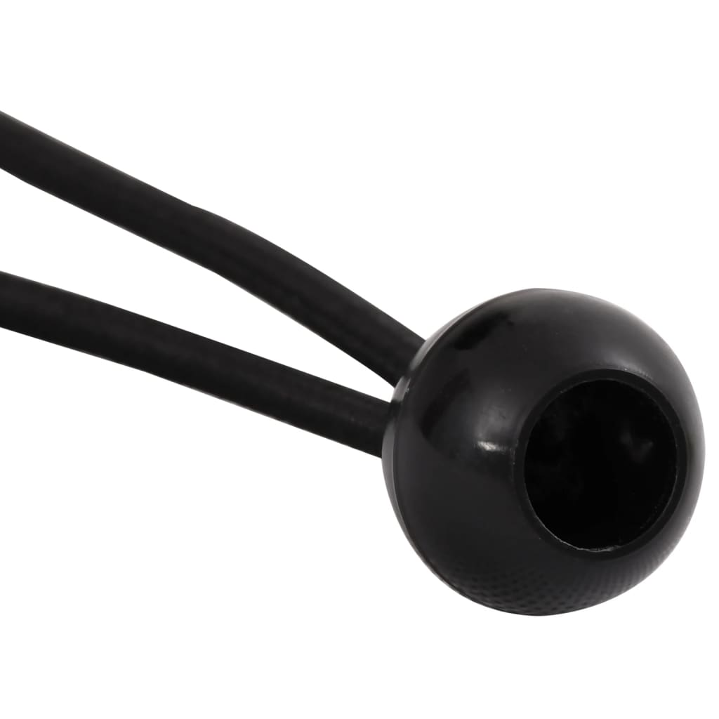 vidaXL Κορδόνια Ελαστικά Bungee με Μπάλα 50 τεμ. 21 x 0,5 εκ.