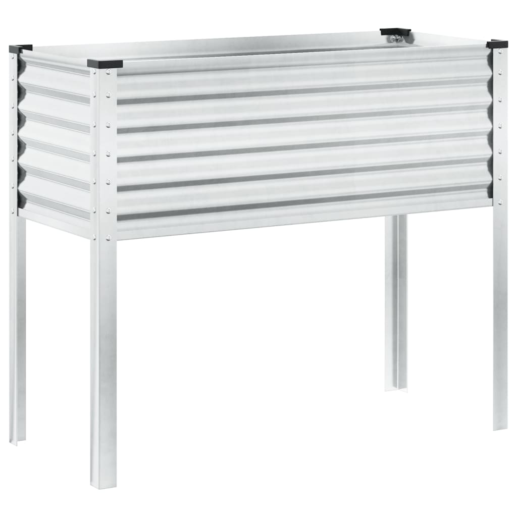 vidaXL Ζαρντινιέρα 100x41x90 εκ. Ατσάλι Σκληρυθέν στον Αέρα