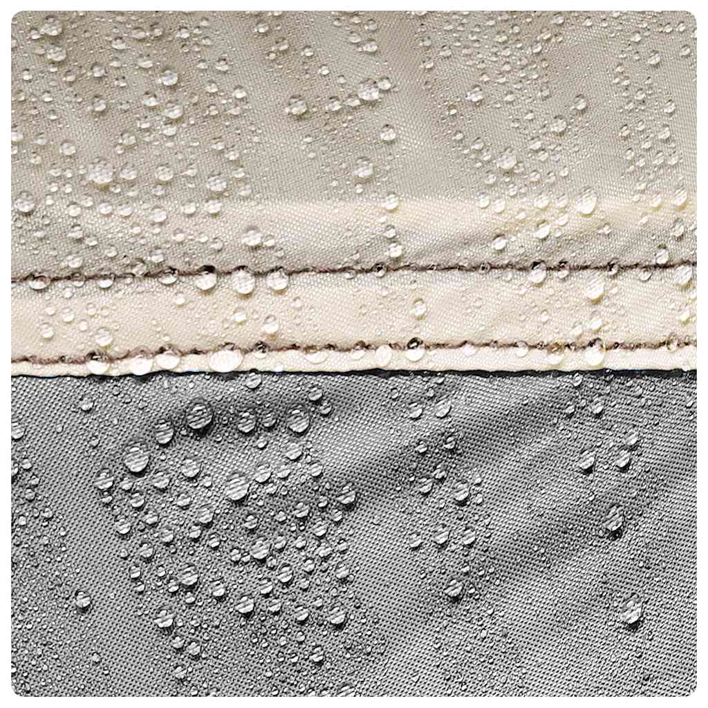 vidaXL Σκηνή Παραλίας Pop Up 3 Ατόμων Αδιάβροχη Γκρι