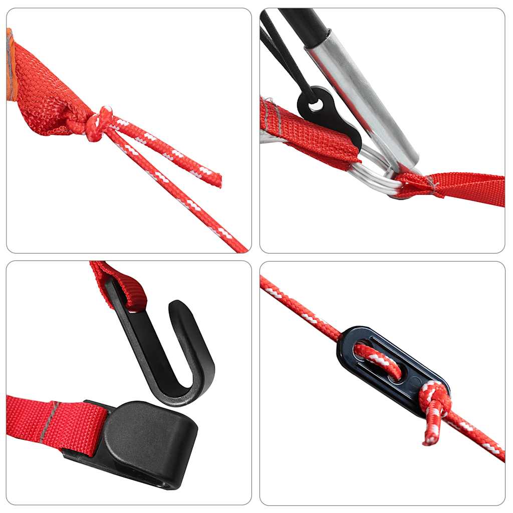 vidaXL Σκηνή Αυτοκινήτου 4 Ατόμων Αδιάβροχη Πράσινη