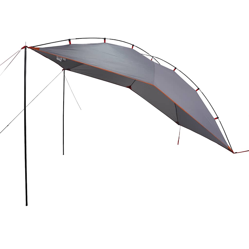 vidaXL Σκηνή αυτοκινήτου γκρι και πορτοκαλί αδιάβροχη