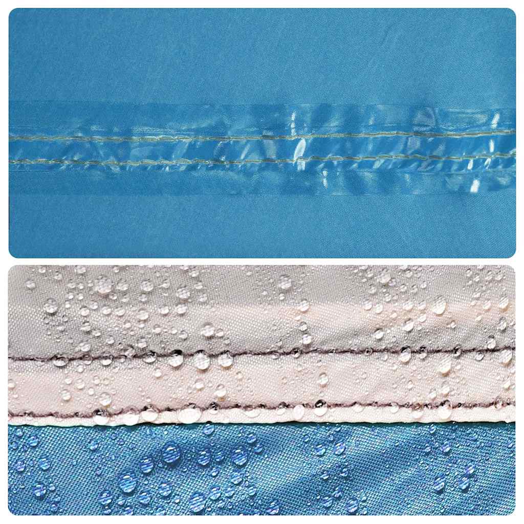 vidaXL Ανεμοφράκτης Κάμπινγκ Μπλε Αδιάβροχος 340x130 εκ.