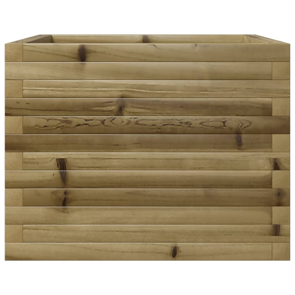 vidaXL Ζαρντινιέρα Κήπου 60x60x45,5 εκ. από Εμποτισμένο Ξύλο Πεύκου