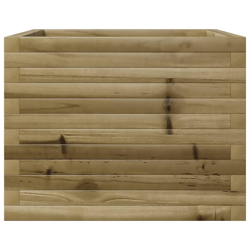 vidaXL Ζαρντινιέρα Κήπου 60x60x45,5 εκ. από Εμποτισμένο Ξύλο Πεύκου