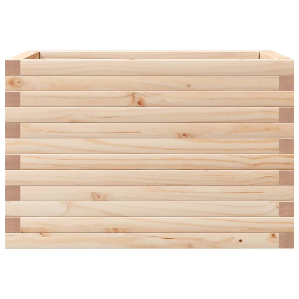 vidaXL Ζαρντινιέρα Κήπου 70x40x45,5 εκ από Μασίφ Ξύλο Πεύκου