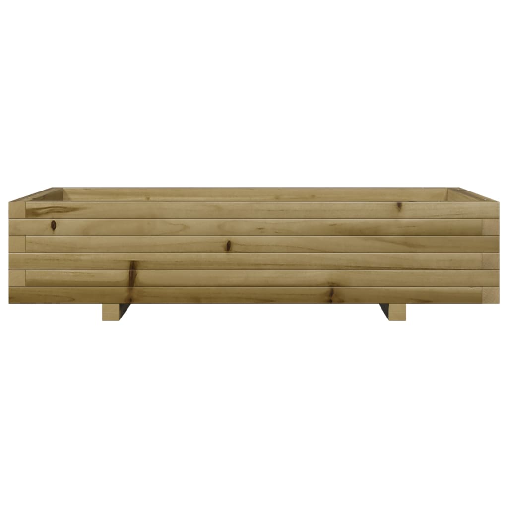 vidaXL Ζαρντινιέρα Κήπου 110x60x26,5 εκ. από Εμποτισμένο Ξύλο Πεύκου