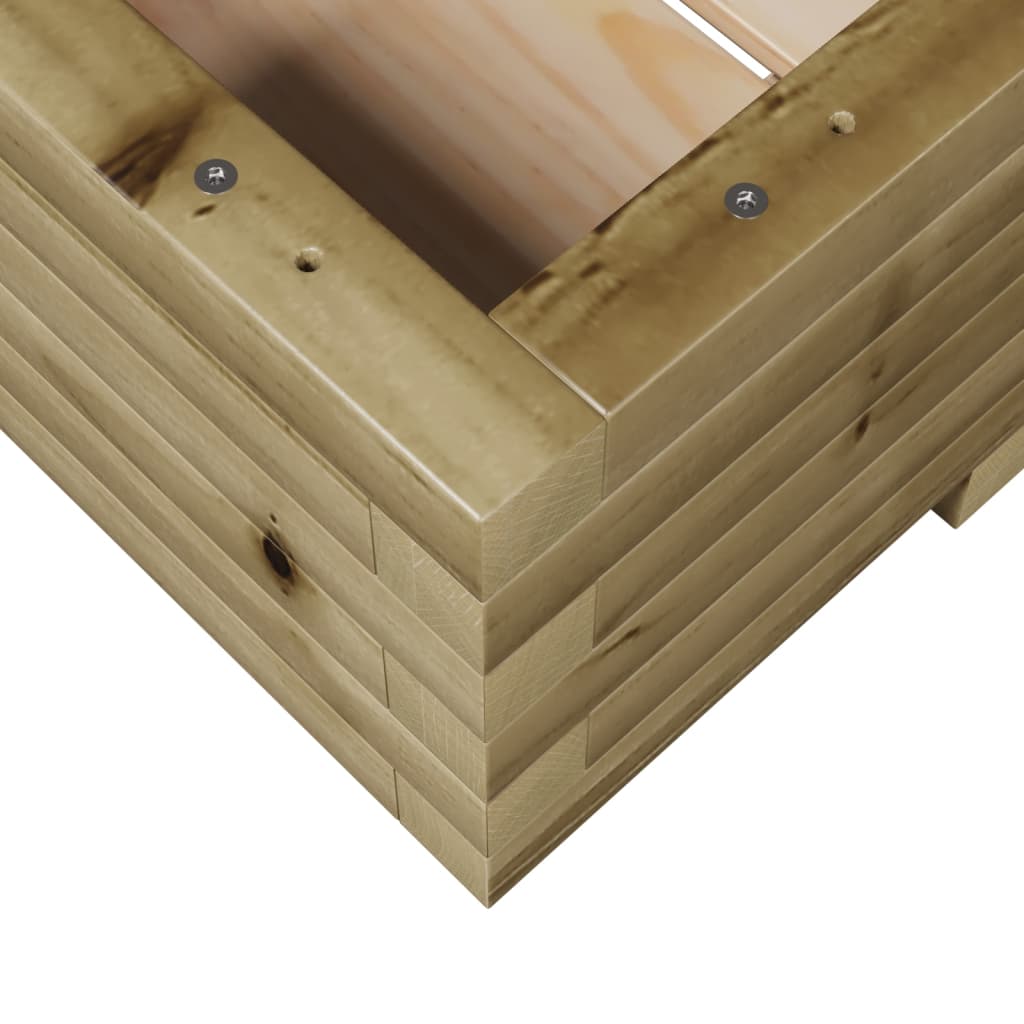 vidaXL Ζαρντινιέρα Κήπου 110x60x26,5 εκ. από Εμποτισμένο Ξύλο Πεύκου