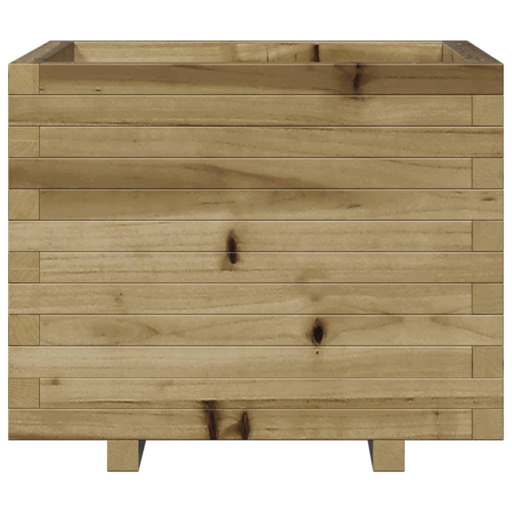 vidaXL Ζαρντινιέρα Κήπου 60x60x49,5 εκ. από Εμποτισμένο Ξύλο Πεύκου