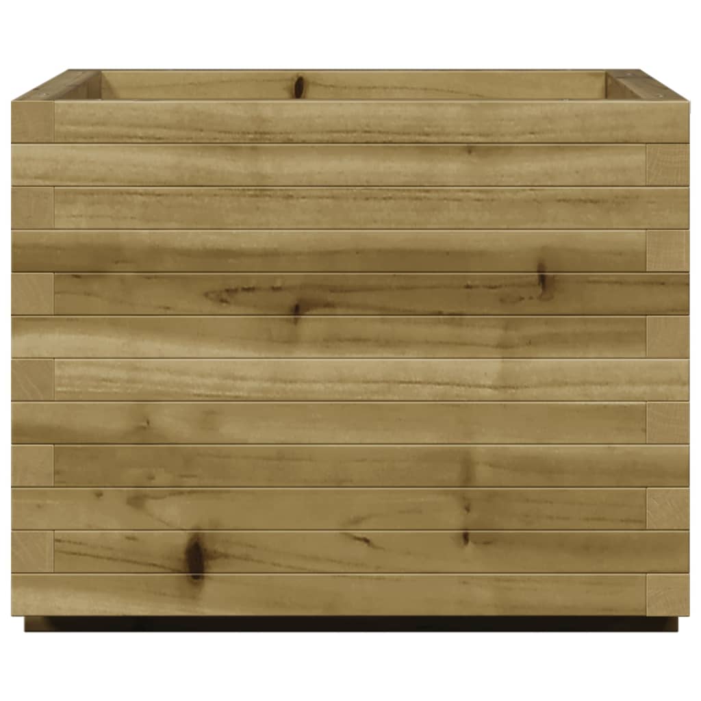 vidaXL Ζαρντινιέρα Κήπου 60x60x49,5 εκ. από Εμποτισμένο Ξύλο Πεύκου