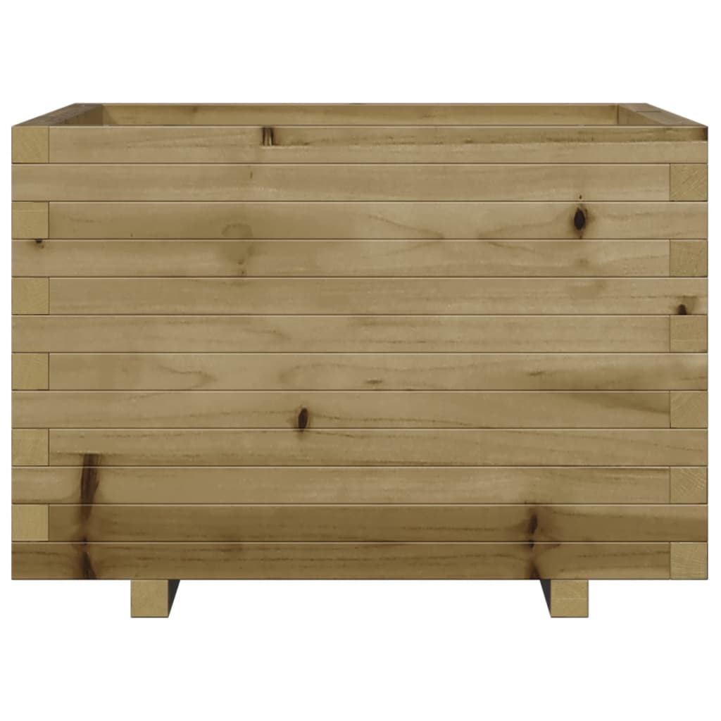 vidaXL Ζαρντινιέρα Κήπου 70x70x49,5 εκ. από Εμποτισμένο Ξύλο Πεύκου