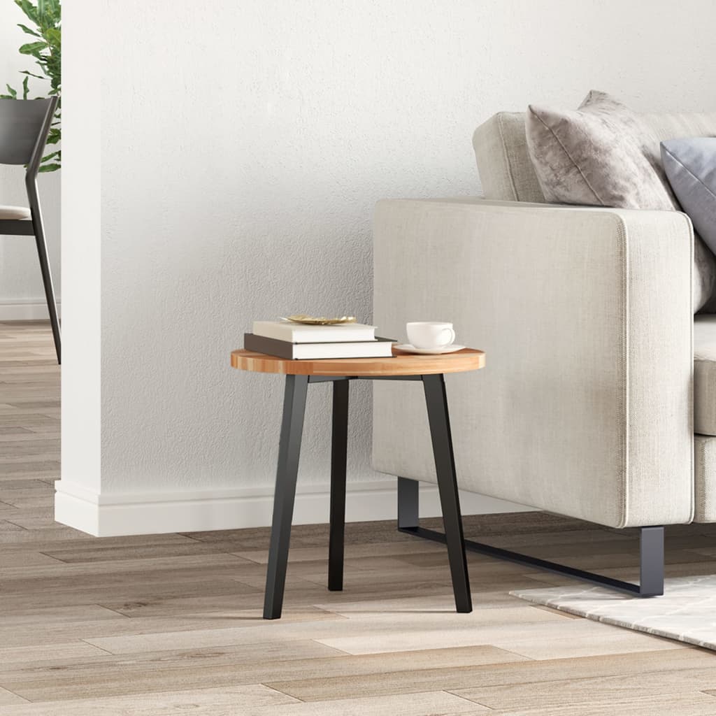 vidaXL Επιφάνεια Τραπεζιού Στρογγυλή Ø40x2 εκ. από Μασίφ Ξύλο Ακακίας