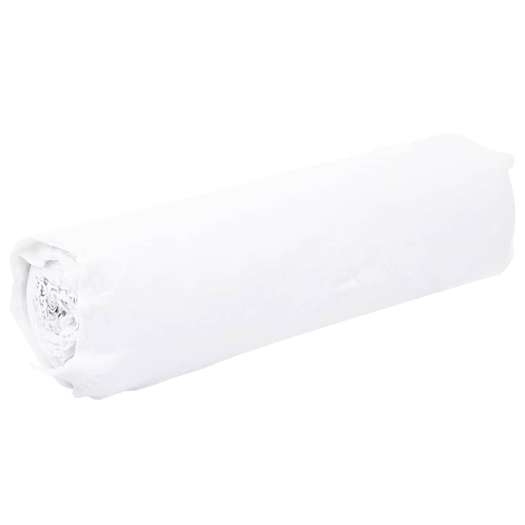 vidaXL Μεμβράνη με Γεωύφασμα Λευκή 1 x 50 μ. Πολυεστερικές Ίνες