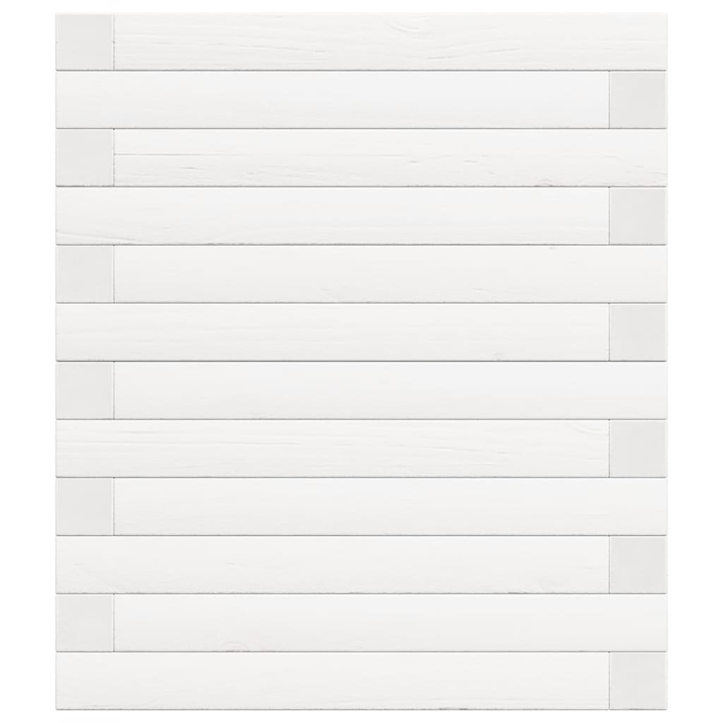 vidaXL Ζαρντινιέρα Κήπου Λευκή 90x40x46 εκ. από Μασίφ Ξύλο Πεύκου