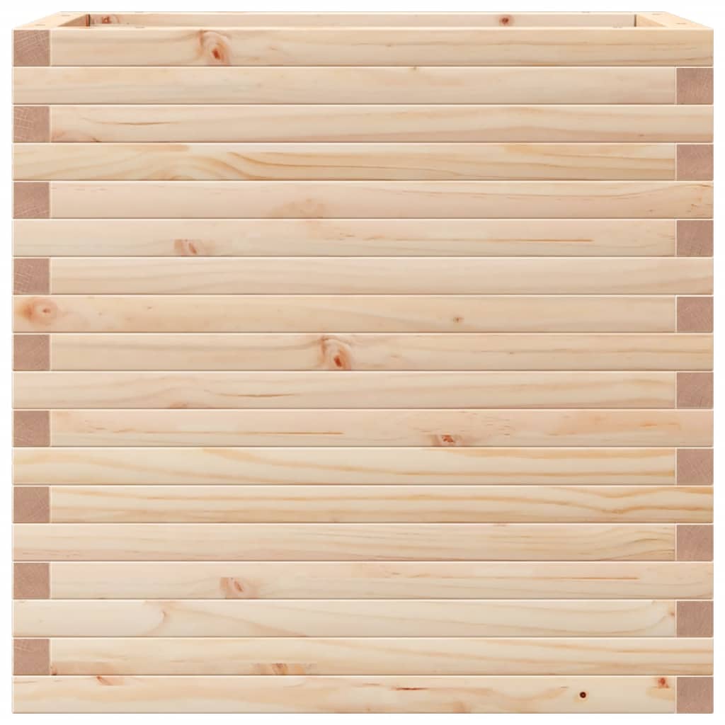 vidaXL Ζαρντινιέρα Κήπου 70x40x68,5 εκ από Μασίφ Ξύλο Πεύκου