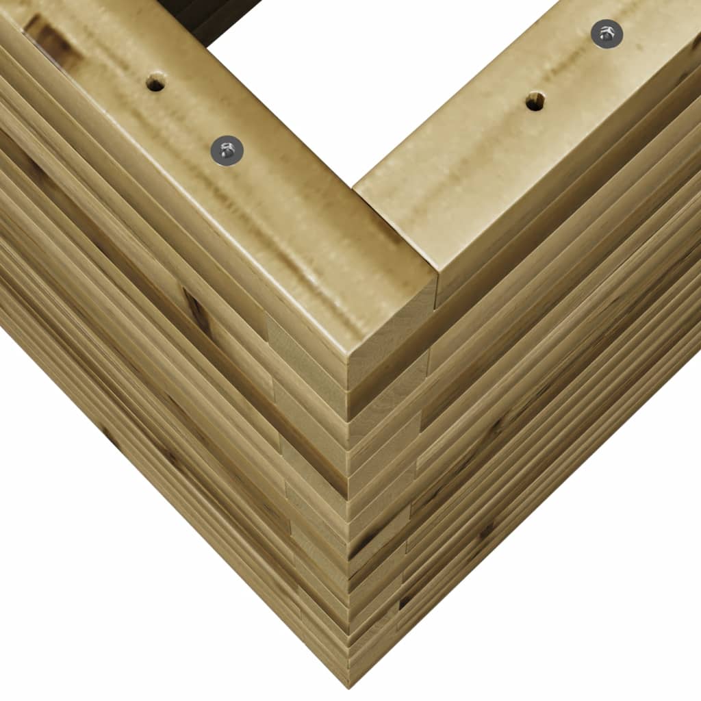 vidaXL Ζαρντινιέρα Κήπου 90x40x68,5 εκ. από Εμποτισμένο Ξύλο Πεύκου