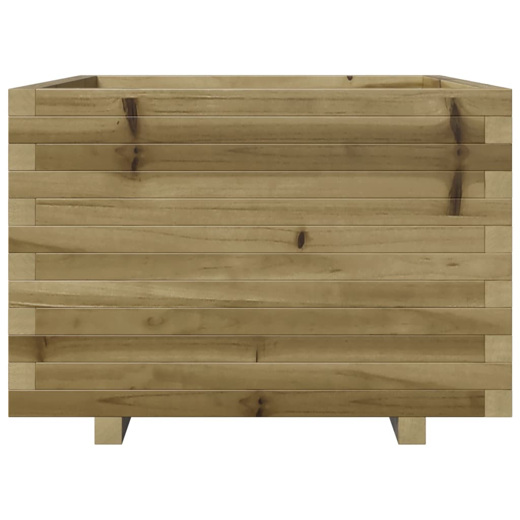 vidaXL Ζαρντινιέρα Κήπου 70x70x49,5 εκ. από Εμποτισμένο Ξύλο Πεύκου