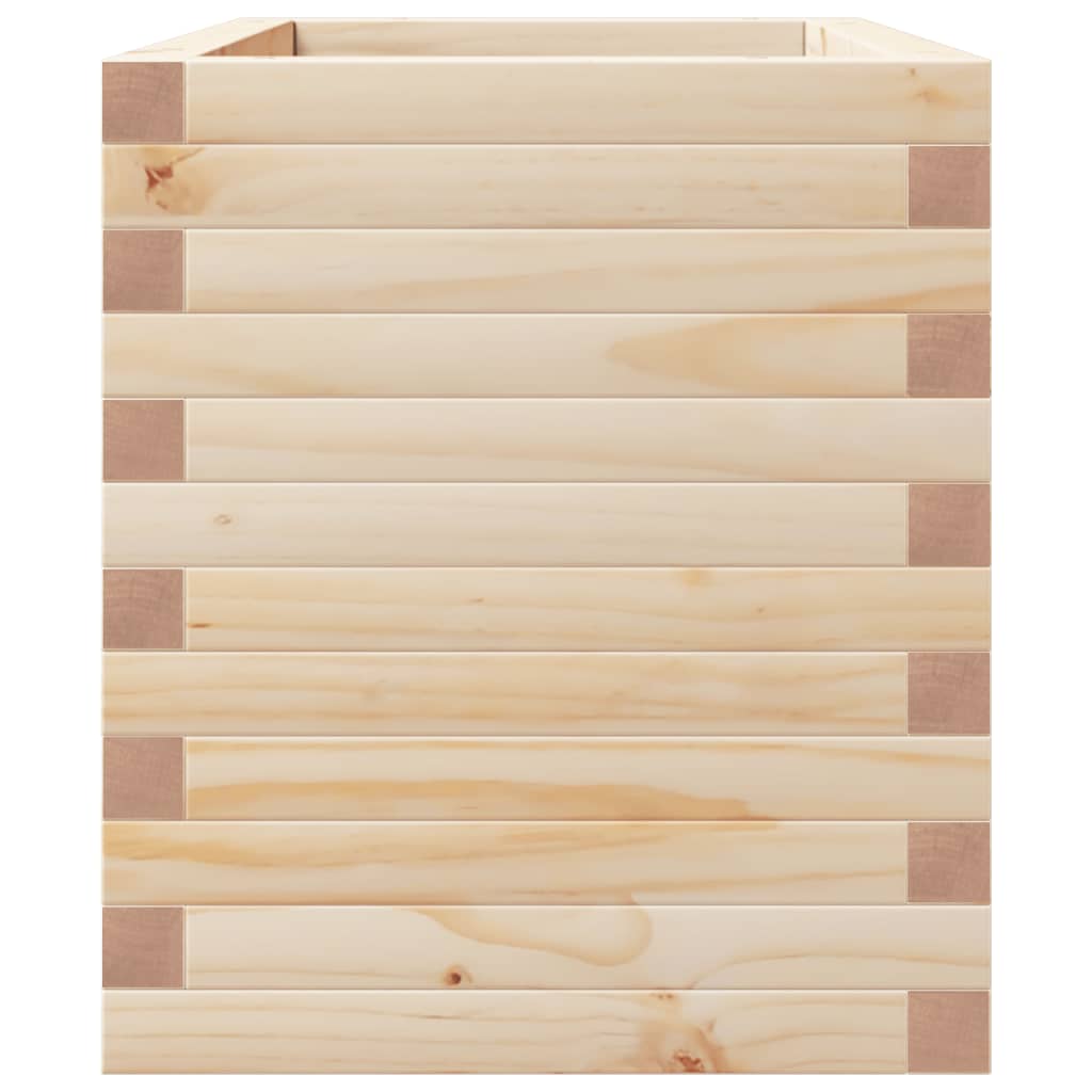 vidaXL Ζαρντινιέρα Κήπου 70x40x49,5 εκ από Μασίφ Ξύλο Πεύκου