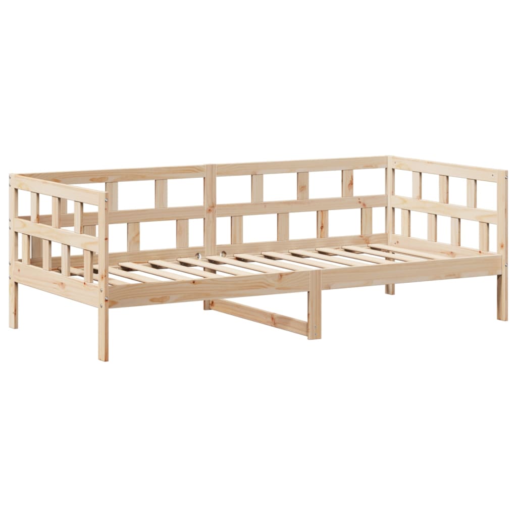 vidaXL Daybed Set with Canopy without Mattress 80x200 cm