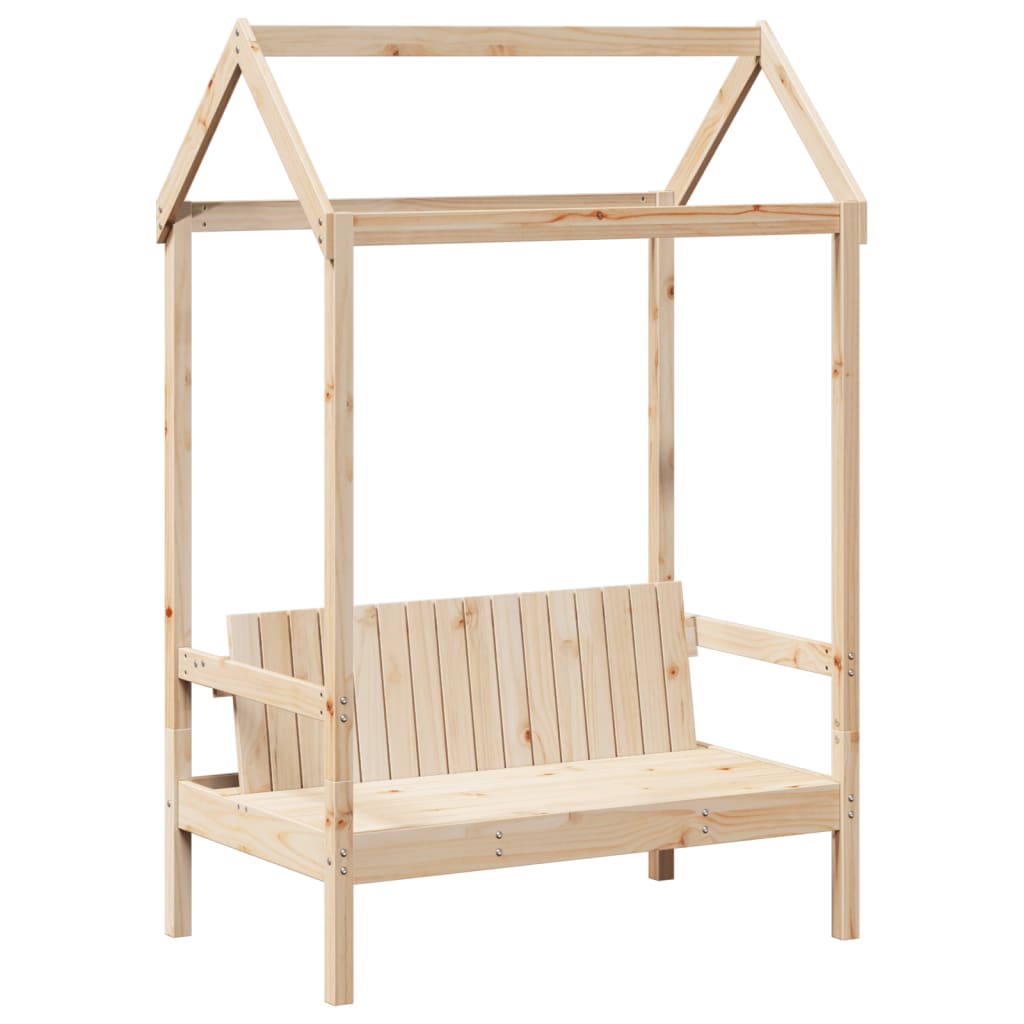 vidaXL Daybed Set with Canopy without Mattress 80x200 cm