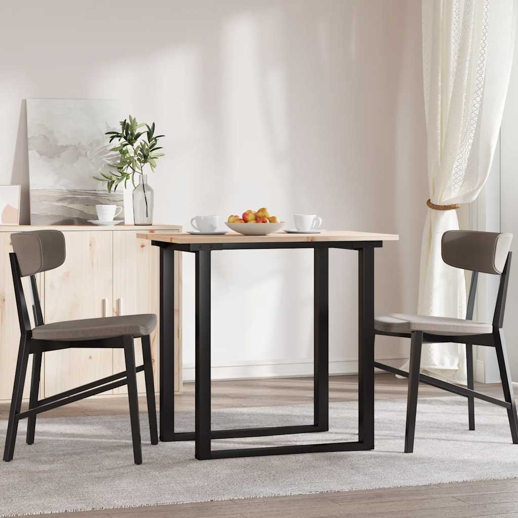 vidaXL Επιφάνεια Τραπεζιού Ορθογώνια 80x50x1,7 εκ. Μασίφ Ξύλο Πεύκου