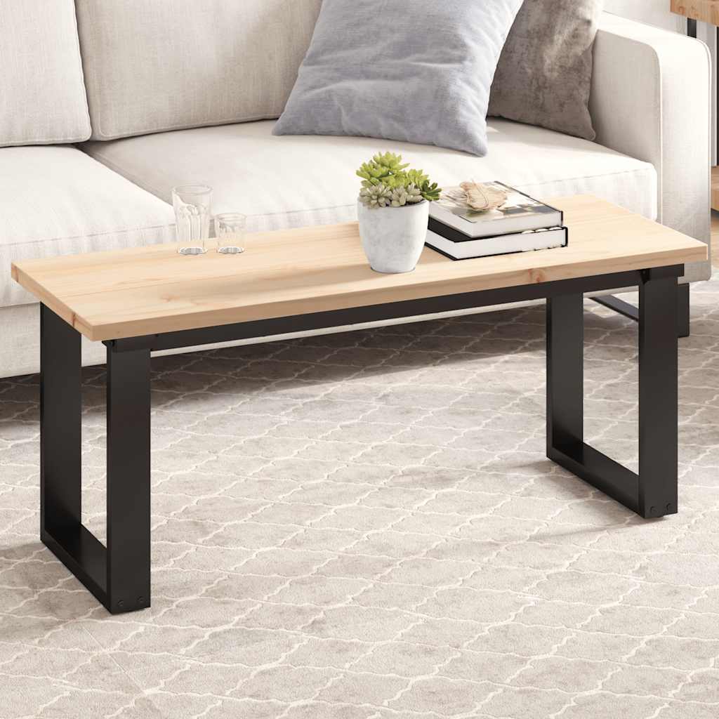 vidaXL Επιφάνεια Τραπεζιού Ορθογώνια 110x40x2,5 εκ. Μασίφ Ξύλο Πεύκο