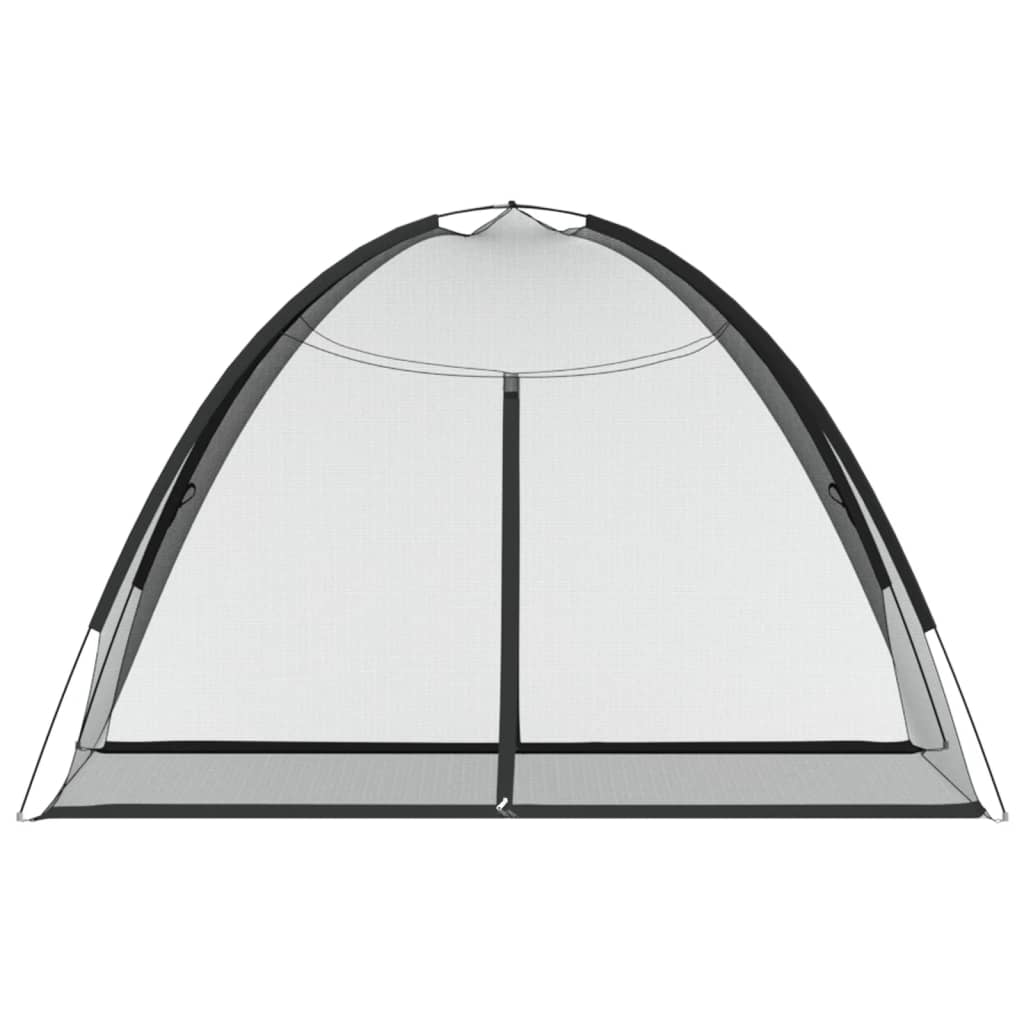 vidaXL Κουνουπιέρα Mongolia με Πόρτες 200Δίχτυ Μαύρη 200x120x130εκ.
