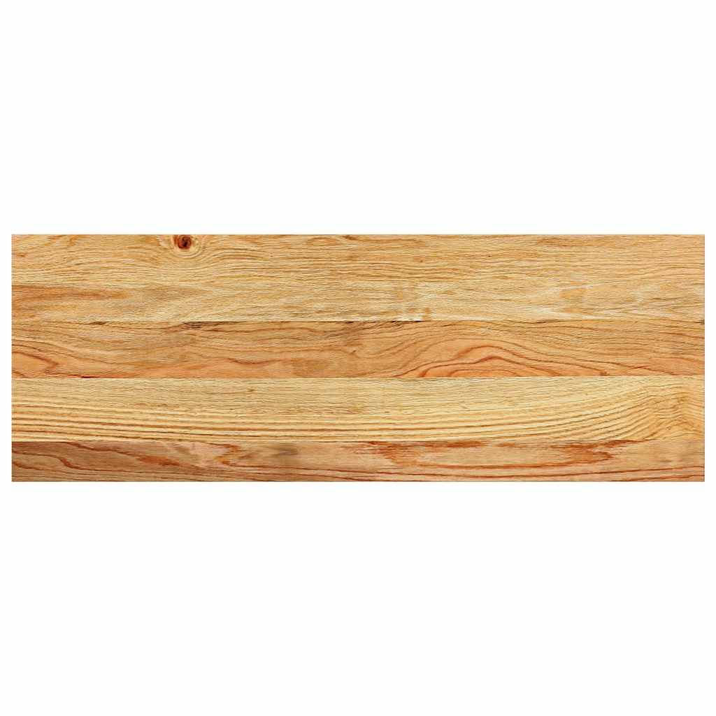 vidaXL Πατάκια Σκάλας 8 τεμ. Ανοιχτό Καφέ 70x25x2 cm Ξύλο Δρυός