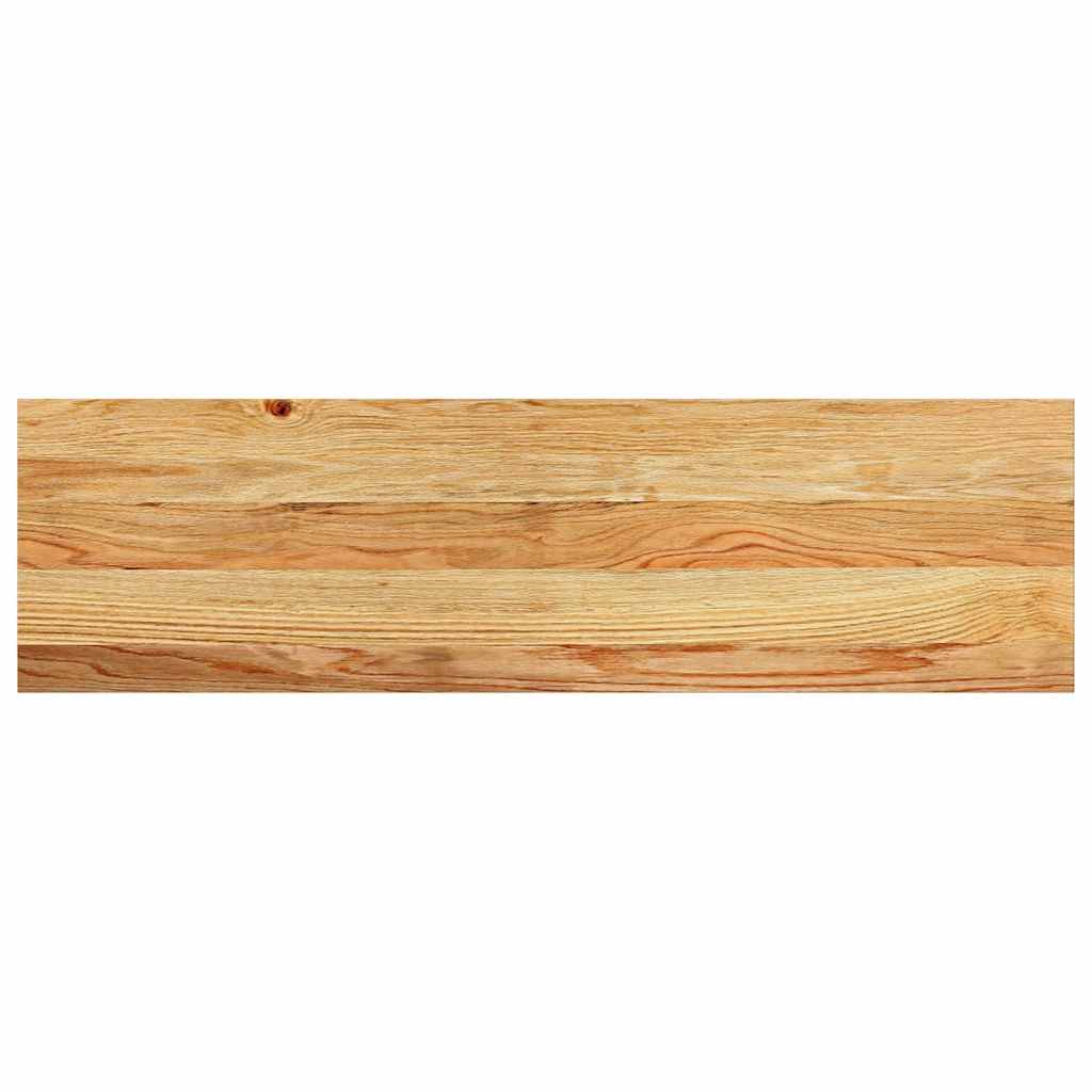 vidaXL Πατάκια Σκάλας 8 τεμ. Ανοιχτό Καφέ 90x25x2 cm Ξύλο Δρυός