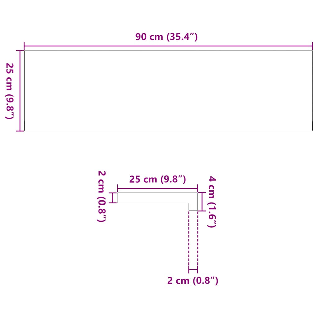 vidaXL Πατάκια Σκάλας 8 τεμ. Ανοιχτό Καφέ 90x25x2 cm Ξύλο Δρυός