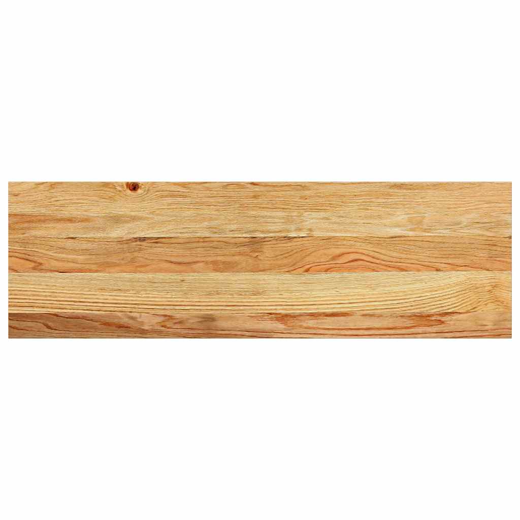 vidaXL Πατάκια Σκάλας 8 τεμ. Ανοιχτό Καφέ 80x30x2 cm Ξύλο Δρυός