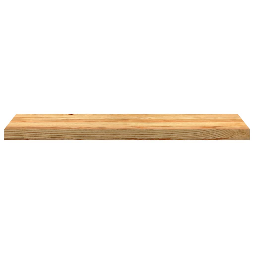 vidaXL Πατάκια Σκάλας 12 τεμ. Ανοιχτό Καφέ 90x25x2 cm Ξύλο Δρυός