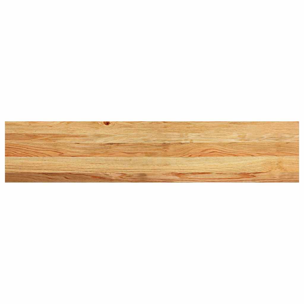 vidaXL Πατάκια Σκάλας 16 τεμ. Ανοιχτό Καφέ 120x30x2 cm Ξύλο Δρυός