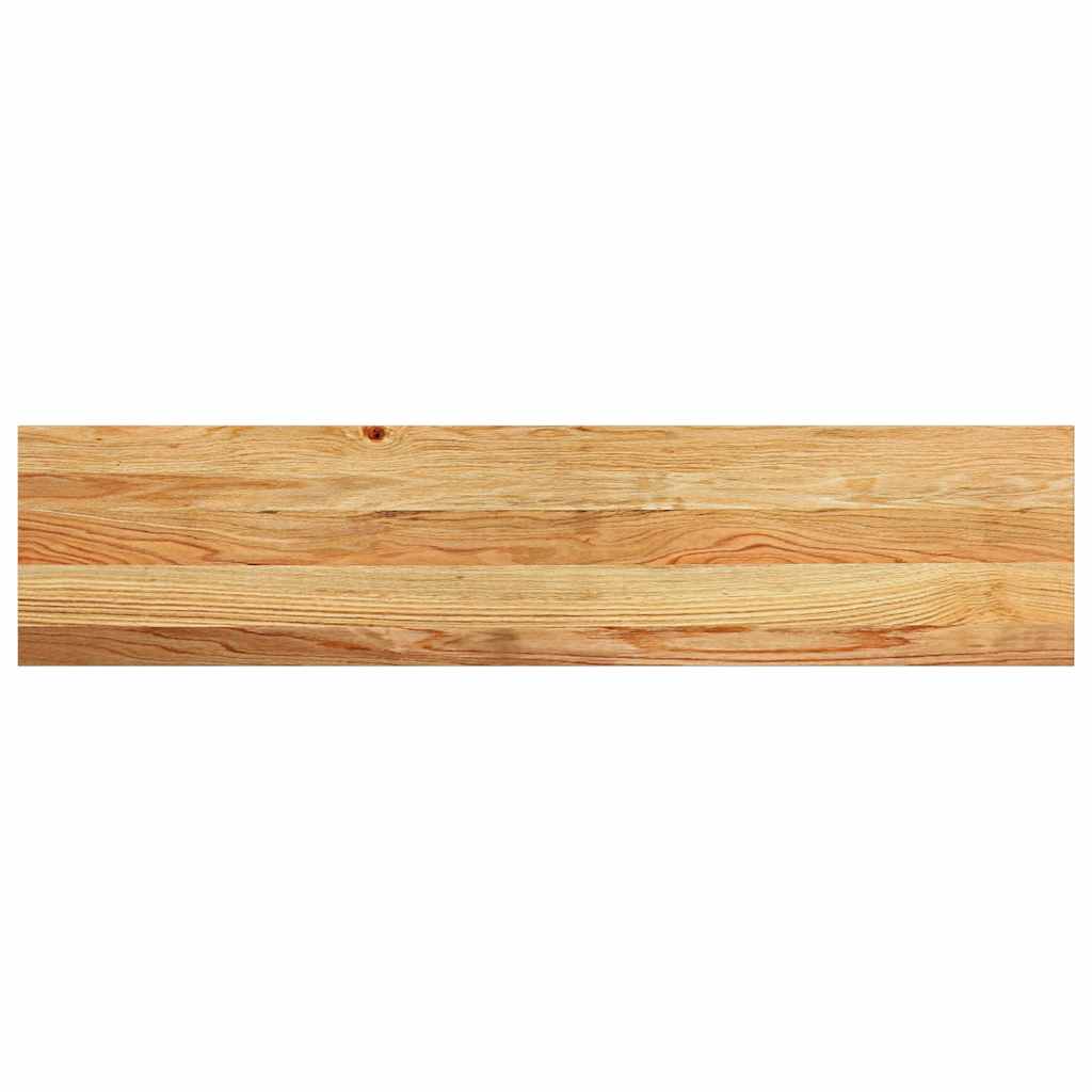 vidaXL Πατάκια Σκάλας 20 τεμ. Ανοιχτό Καφέ 110x25x2 cm Ξύλο Δρυός