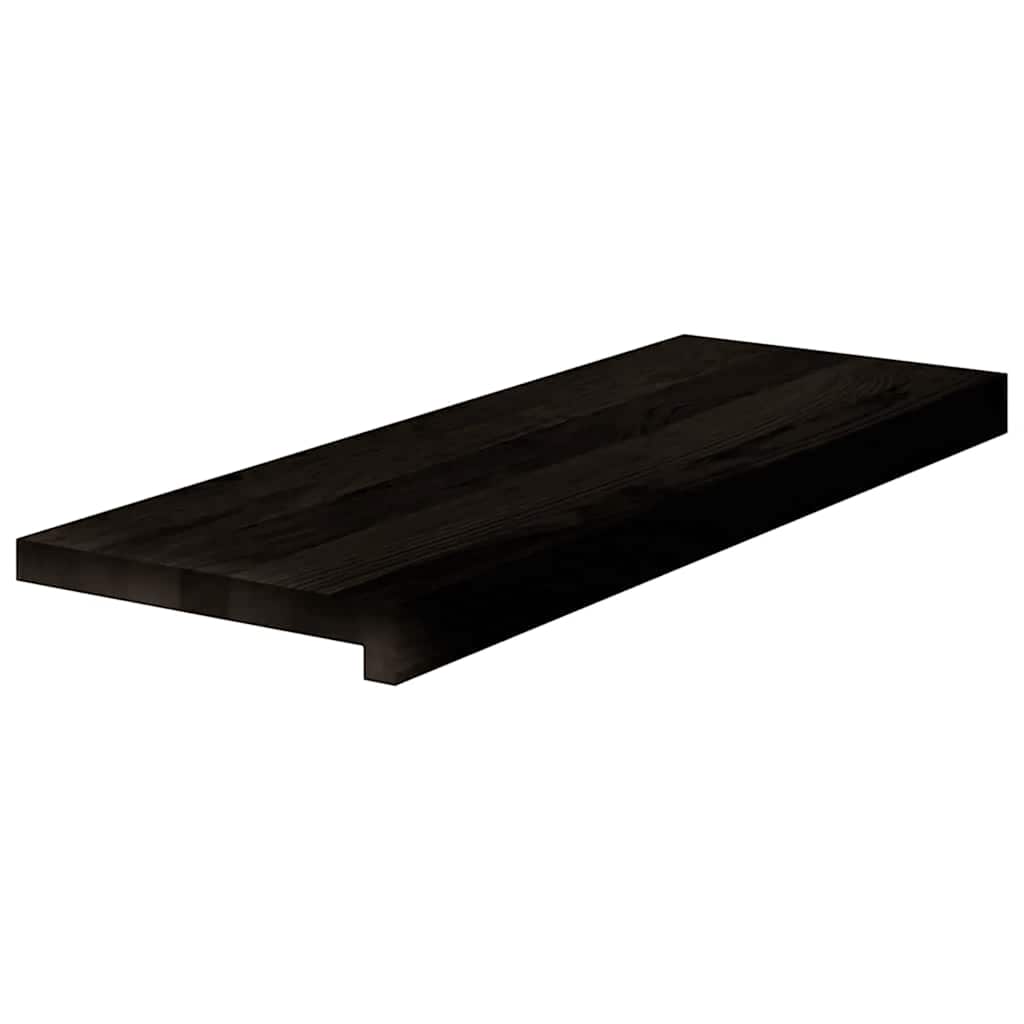 vidaXL Πέλματα Σκάλας 16 τμχ Σκούρο καφέ 70x30x2 cm Ξύλο μασίφ δρυς