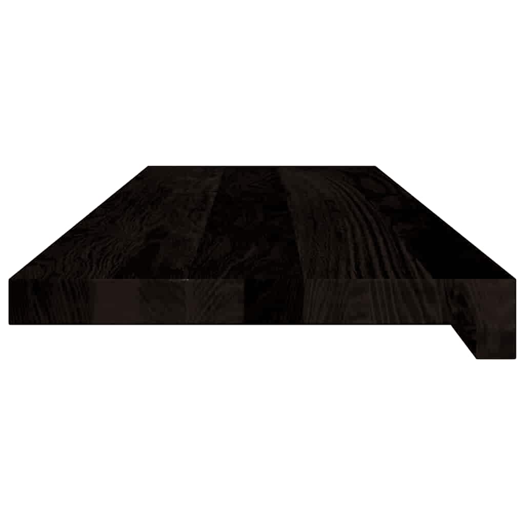vidaXL Πέλματα Σκάλας 16 τμχ Σκούρο καφέ 80x30x2 cm Ξύλο μασίφ δρυς