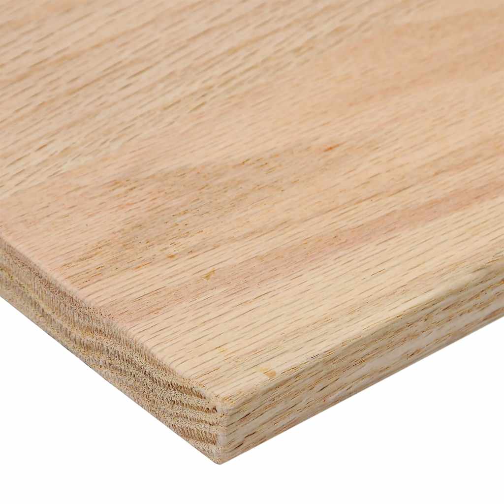 vidaXL Πατάκια Σκάλας 2 τεμ. 80x25x2 εκ. Ακατέργαστο Μασίφ Ξύλο Δρυός