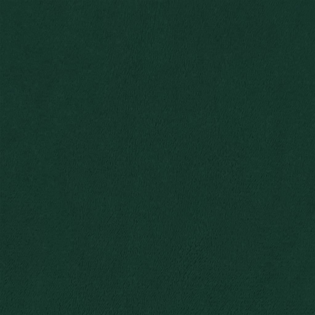 vidaXL Κρεβάτι Boxspring με Στρώμα Σκούρο Πράσινο 120x190εκ. Βελούδινο