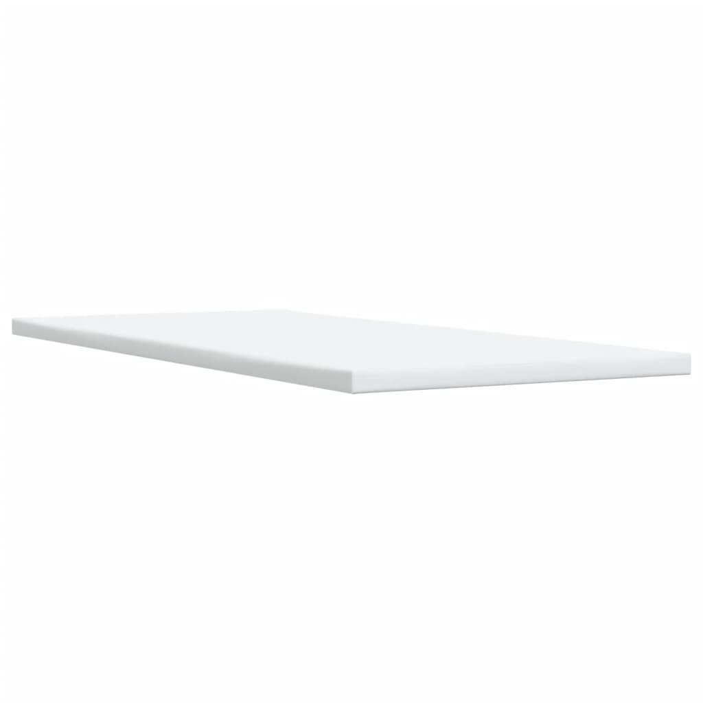 vidaXL Κρεβάτι Boxspring με Στρώμα Μαύρο Single Συνθ. Δέρμα