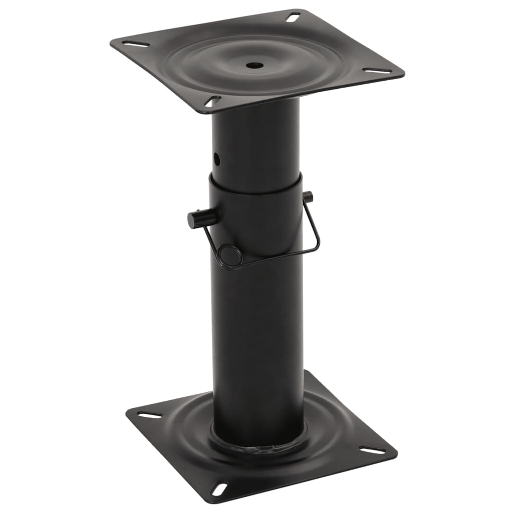 vidaXL Κάθισμα Σκάφους Πτυσσόμ. 2 τεμ. Γκρι 48x51x41 εκ Χωρίς Μαξιλάρι