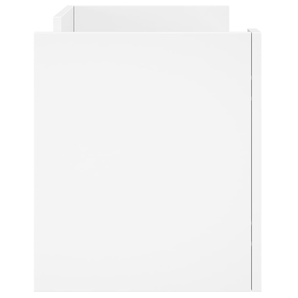 vidaXL Έπιπλο Τηλεόρασης Λευκό 80x35x40 εκ. Επεξεργασμένο Ξύλο