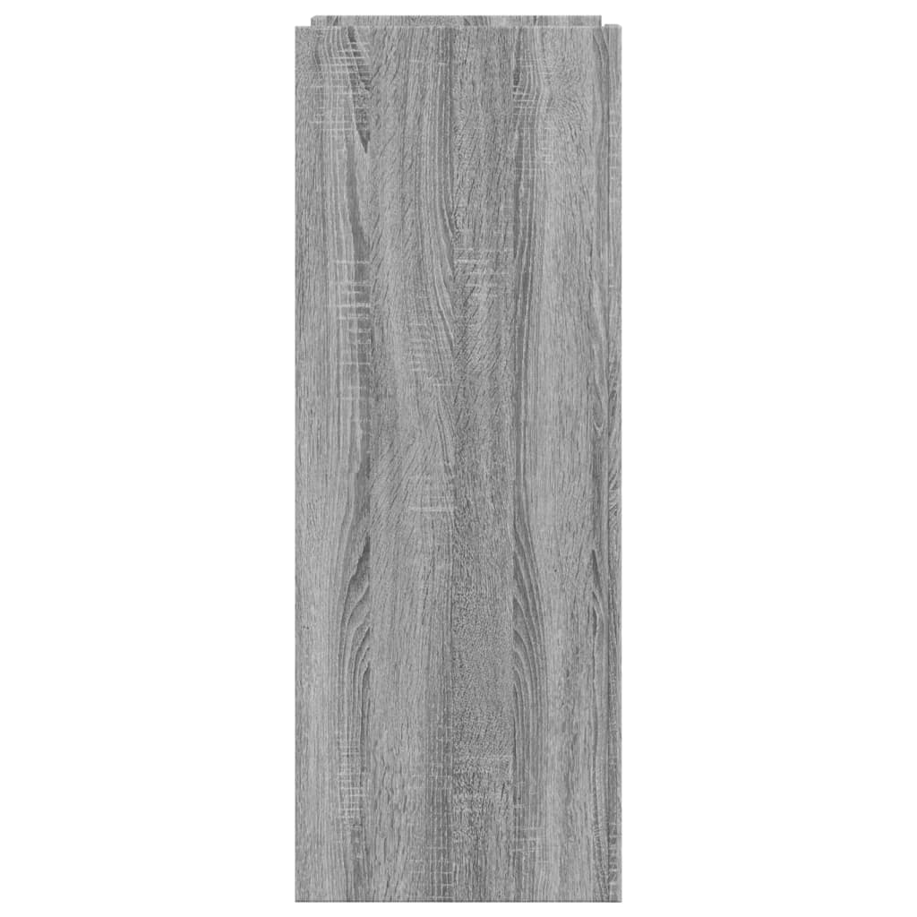 vidaXL Παπουτσοθήκη Γκρι Sonoma 74,5x37,5x100 εκ. Επεξεργασμένο Ξύλο