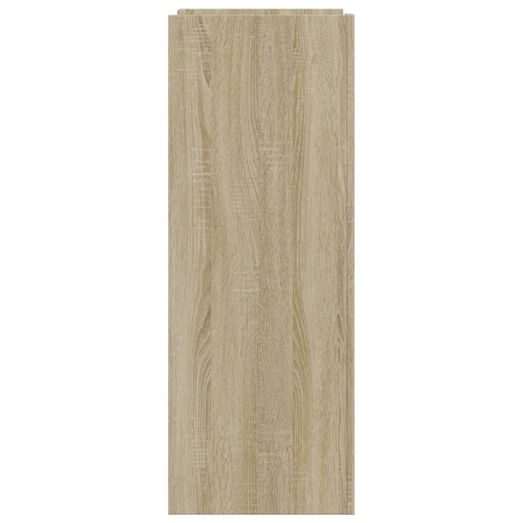 vidaXL Παπουτσοθήκη Sonoma Δρυς 52x37,5x100 εκ. από Επεξεργασμένο Ξύλο